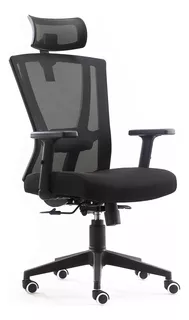 Cadeira de escritório Duoffice DU388 gamer ergonômica preta com estofado de espuma