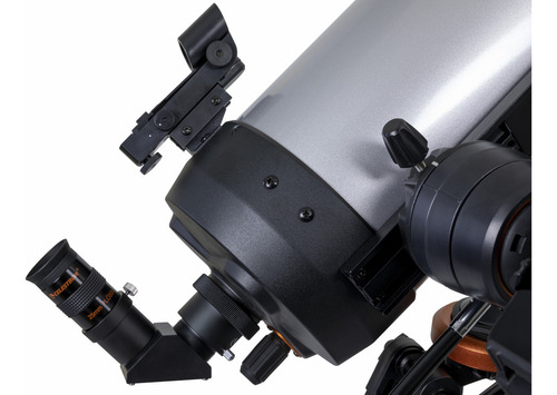 Telescopio Celestron Autoguiado Por Celular Explorer Dx 5 Color Gris