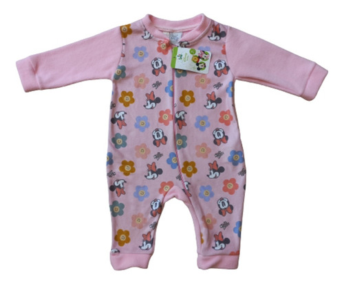 Pijama Nena Disney Oficial Enterito Minnie Beba Micropolar