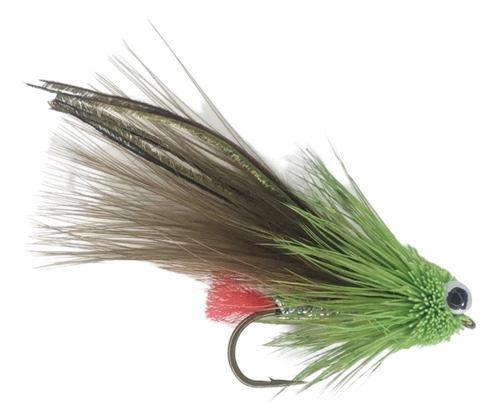 Mosca Streamer Marabou Muddler #6 Ideal Truchas