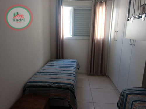 Apartamento Com 2 Dormitórios À Venda, 82 M² Por R$ 420.000,00 - Vila Guilhermina - Praia Grande/sp - Ap5352