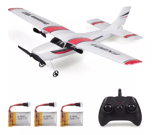 Brinquedo De Aeronave Rc 2.4ghz Controle Remoto Planador Asa