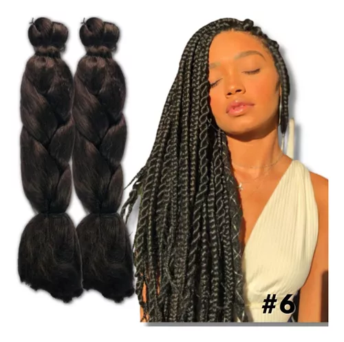 Cabelo Jumbo 400g Box Braids Jumbao Original Super X Trança