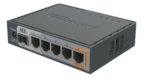 Router Dual Core 5 Puertos Gigabit Poe In Poe Out Mikrotik