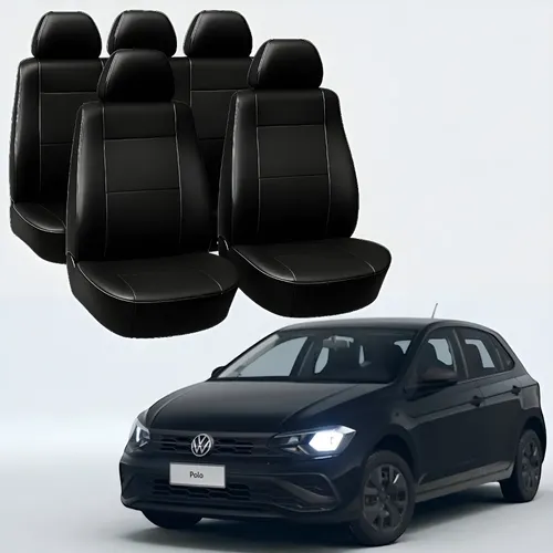 Funda VW Polo Track Cuero Automotor Acolchado 3mm