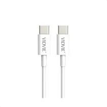 Comprar Cable Usb Tipo C A Tipo C Doble Entrada Carga Y Datos 1 Mts