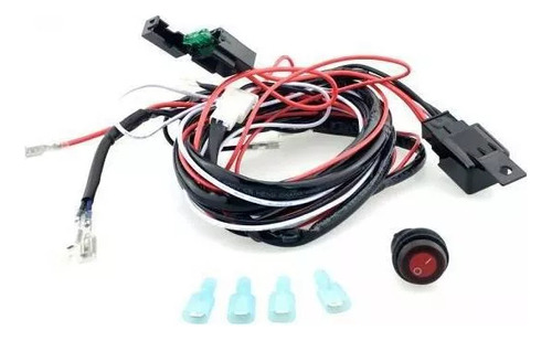 Arnés De Cable Telar De 12v 40a Interruptor De Fusible Para