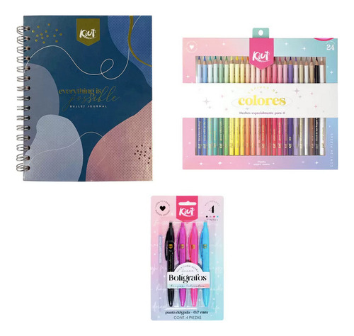 Kiut Bullet Journal Set, 29 Piezas