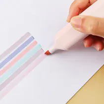 Comprar Set De Resaltadores Colores Pasteles 6und Escolar