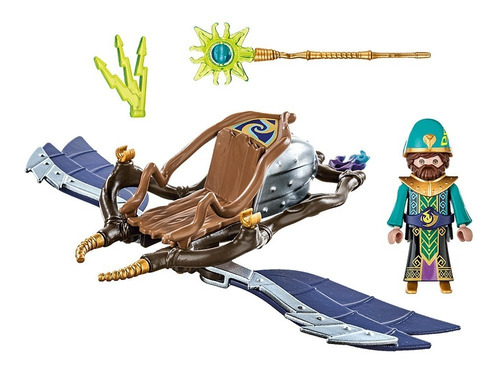 Imagen 3 de 7 de Playmobil 70749 Novelmore Violet Vale Mago Del Aire