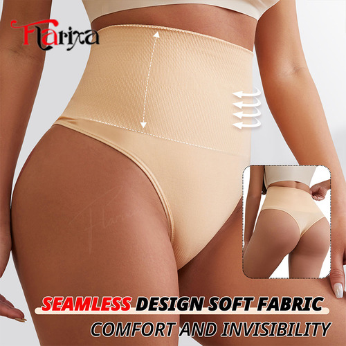 Tangas Shapewear Control Adelgazamiento Cintura Alta Flarixa