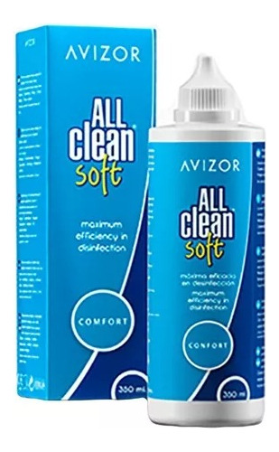All Clean Soft 350ml Solución Para Lentes De Contacto