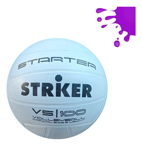  Pelota Voley Striker Caucho Voleibol 
