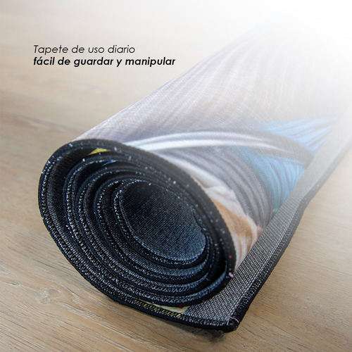 Tapete Sala Estilo Nórdico 200x160 Cm Suavidad Elegancia Ancho 100 cm Color Plumas 3D Diseño de la tela Plumas 3D Largo 200 cm