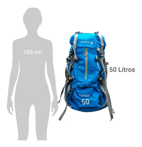 Mochila Outdoor 50 Litros KLIMBER