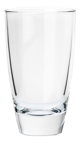 Alpi Juego De 6 Vasos De Vidrio 355 Ml. Color Transparente