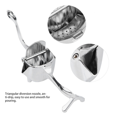 Extractor De Frutas, Exprimidor Manual Portátil, Limón, Nara