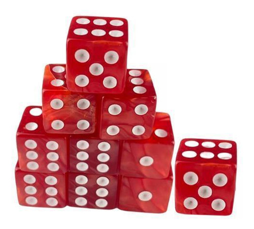 2 X 10 Uds. Dados De Juego Dados De Juego De Rol Para