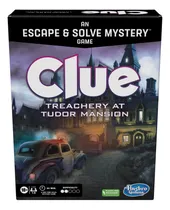 Comprar Board Game Hasbro Clue Treachery At Tudor Mansion Escape