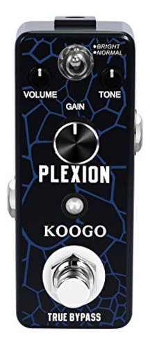 Pedal De Distorsión De Rock Británico Koogo Plexion 80s 90s 