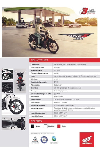 Imagen 16 de 16 de Honda Wave 110 S 2023