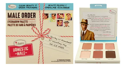 Paleta De Sombras De Ojos The Balm Male Order Domestic 13ml