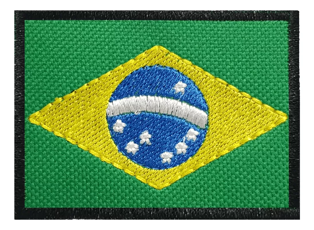 Segunda imagem para pesquisa de patch bandeira do brasil