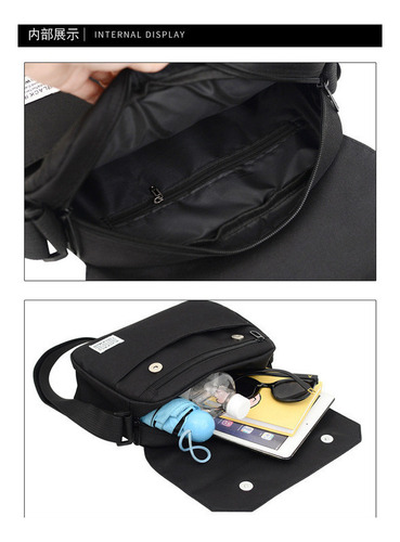 Bolso De Mensajero Casual Para Hombre Que Combina Con Todo