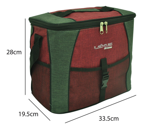 Imagen 2 de 10 de Bolso Térmico 18 L Fácil Limpieza Gran Conservadora