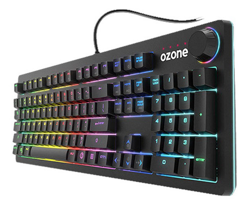 Teclado Mecánico Ozone Strikeback Rgb Qwerty Red