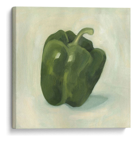 Canvas Lab Cuadro Estudio De Pimienta I 25x25, Emma Scarvey