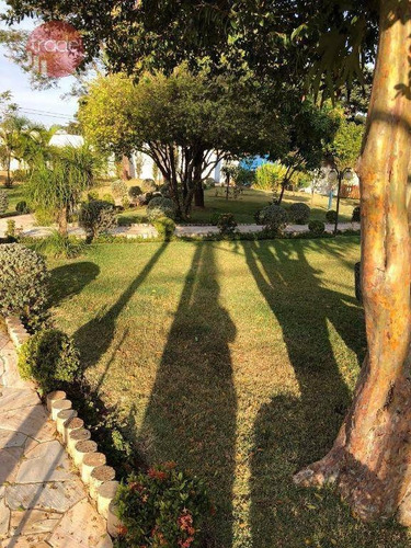 Chácara Com 4 Dormitórios À Venda, 2500 M² Por R$ 1.600.000,00 - Condomínio Estância Beira Rio - Jardinópolis/sp - Ch0106