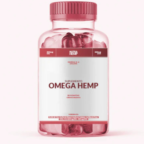 Omega Hemp Suplemento Vegano Con Extracto De Cáñamo 