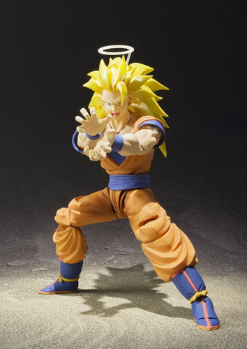 Goku Super Saiyan 3 Sh-figuarts Bandai (Usado)