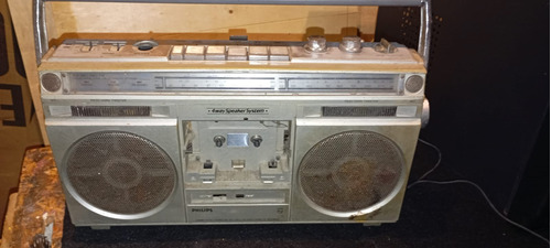 Radio Grabador Antiguo Philips Para Repuesto