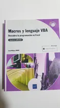 Comprar Libro Macros Y Lenguaje Vba