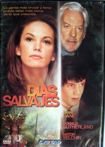 Dvd - Dias Salvajes - Donald Sutherland - Diane Lane