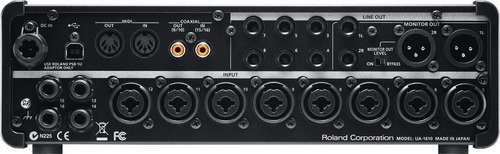 Interfase De Audio Roland Studio-capture 16 Canales Oferta