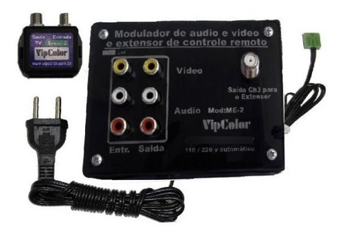 Extensor De Controle Remoto+modulador Rf Integrado Vip Color