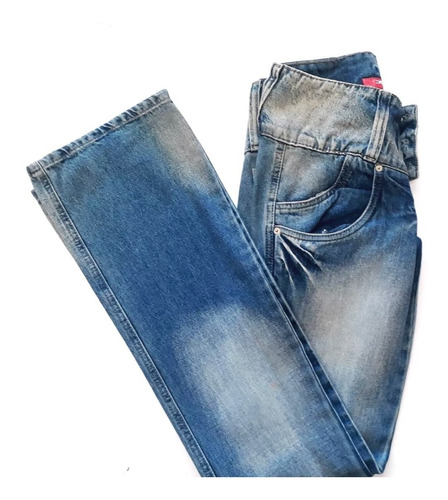 Chemist Rhythmic Many Calça Jeans Azul Desbotado Feminina Denuncia 19356 | Parcelamento sem juros
