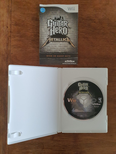 Jogo Wii - Guitar Hero Metallica (Usado)