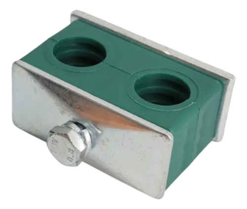 Abraçadeira Dupla Para Cano Hidráulico 22mm