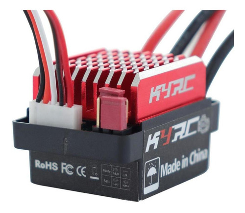 Rc Car Esc 60a Controlador De Del Motor Del Cepillo Para