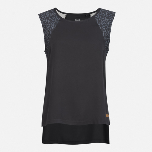 Polera Mujer Sunset T-shirt Negro Lippi