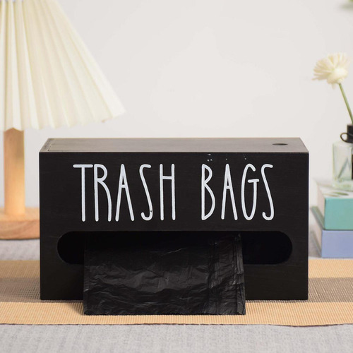 Caja De Tejido De Dispensador De Bolsas De Basura