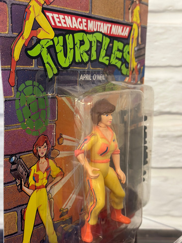 Tortugas Ninja - April Oneil Playmates 1990 Unpunched