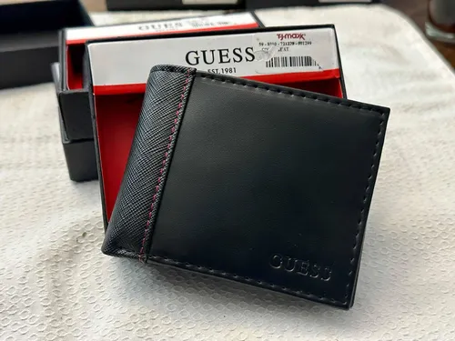 Billetera Hombre Guess 31g0220089 Original
