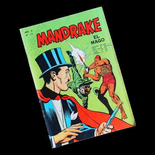 ¬¬ Cómic Mandrake El Mago Nº13 / Lord Cochrane Zp