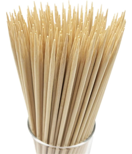 Palos De Bambú Naturales, Varios Tamaños, 100 Unidades