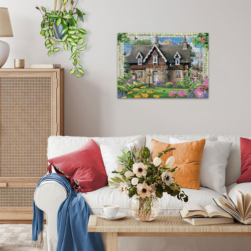 Rompecabezas Ravensburger Country Cottage 1000 Piezas